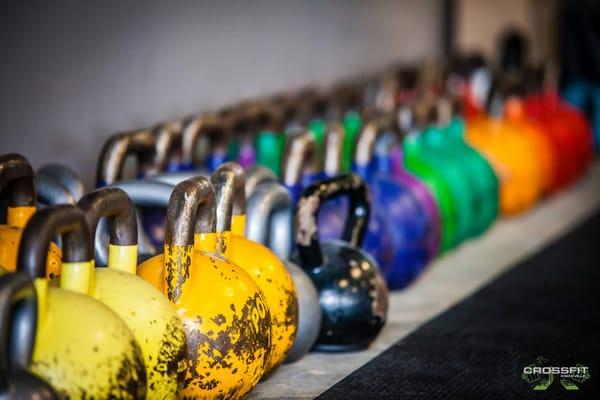 Kettlebells of Many Colors