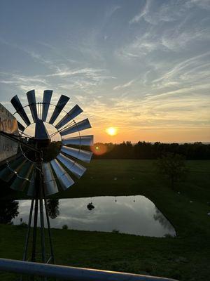 Beautiful view from campsites