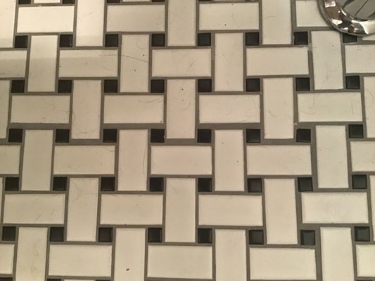 Wildly inconsistent grout lines