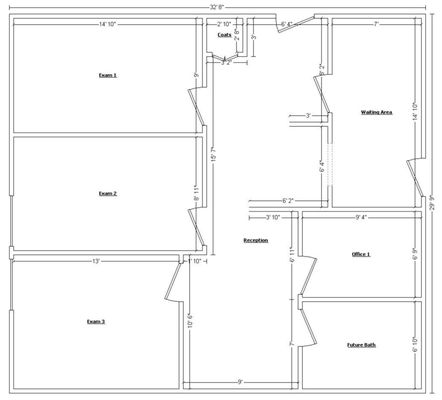 Office space layout