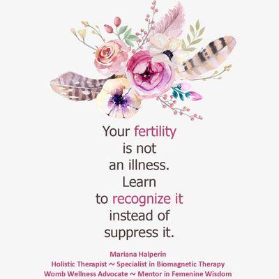 Fertility is not an illness