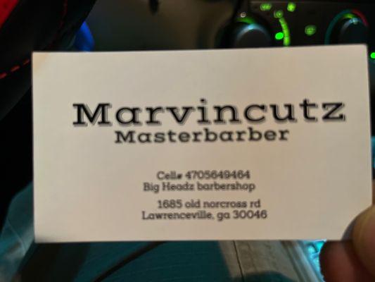 That's Marvincutz