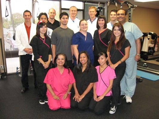 The Staff. Doctors, Kinesiologists, Massage Therapists, and a great Administrative Staff.