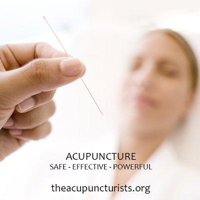 Acupuncture is safe, painless and has powerful healing effects!