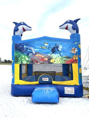 Kids Dolphin bounce house, Treasure Island Gulf Front Park