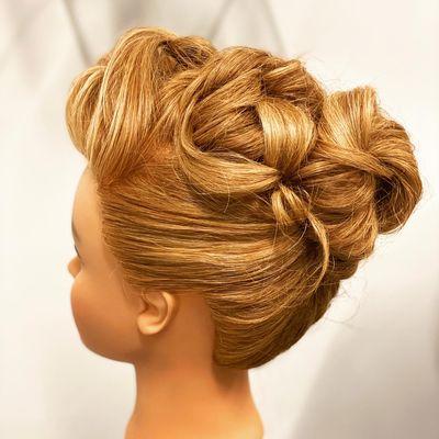 Sabrina's updo