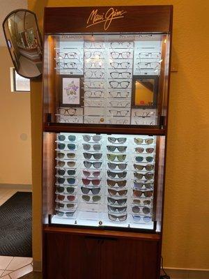 Great selection of Maui Jim sunglasses and eyeglasses!