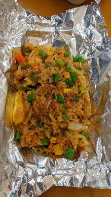 Pineapple fried rice