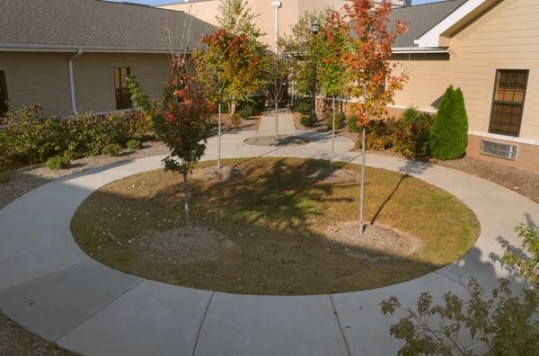 Clarksville Nursing and Rehabilitation Center Courtyard