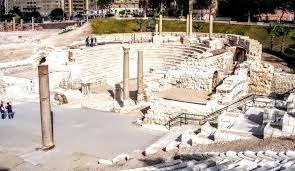 The Greek Theater in Alexandria Egypt