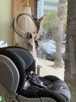 MaxiCosi Car Seat and BabyBjorn Carrier