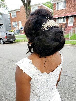 Bridal hairstyle