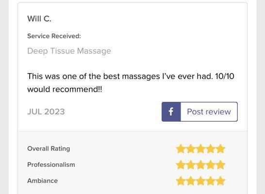 Another great review!