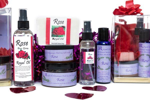 Rose scented Royal Oil products