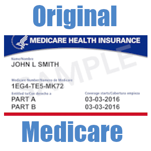 Original Medicare is Part A and Part B. Medicare pays 80%, you pay 20%. There is no limit on your Annual-Out-of-pocket costs. No dental plan