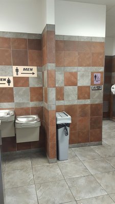 Nice restrooms