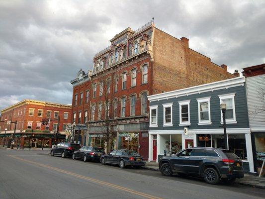 Emerge Gallery is located in the heart of the quaint historic Village of Saugerties. Come for the Lighthouse and stay for the art.