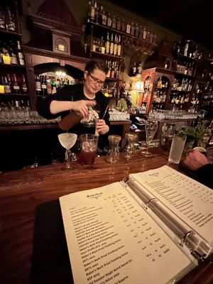 If you like the art of an artist craft made cocktail, this is the place for you.