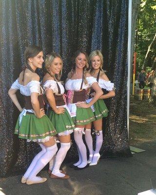 German American Society's Oktoberfest with the Sam Adams Girls!