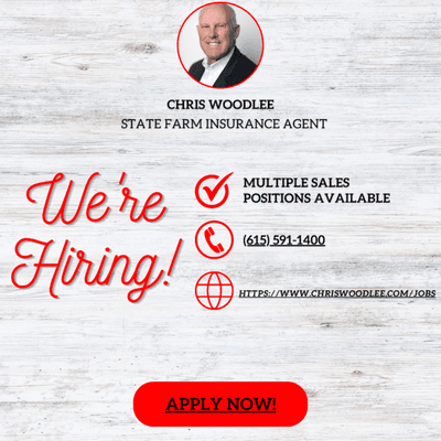 We're hiring! Visit https://www.chriswoodlee.com/jobs for more info!