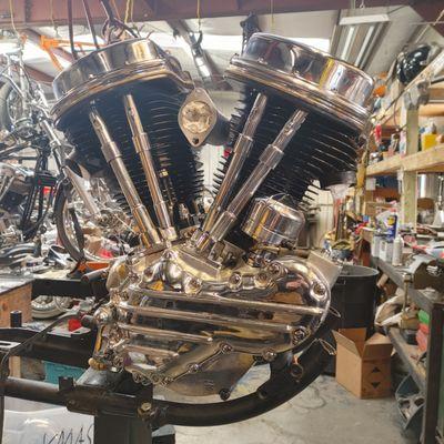 Panhead motor rebuild