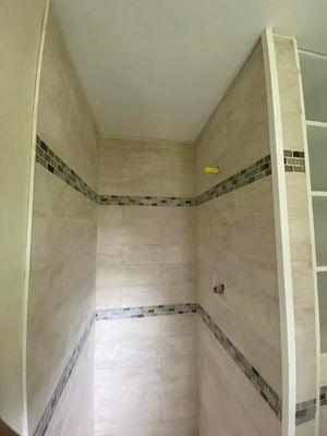 Bathroom shower remodel