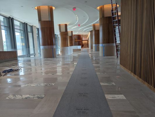 Extra cleaning principal Lobby in Hospitality market