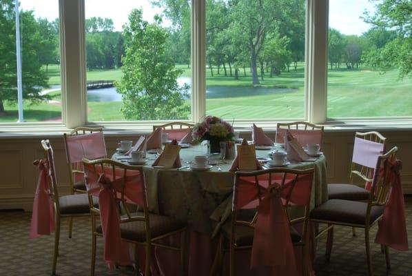 Our Terrace room overs gorgeous views overlooking the first tee on the golf course.