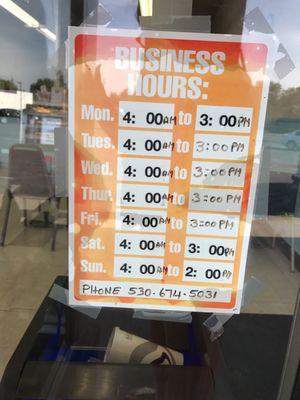 The Business Hours