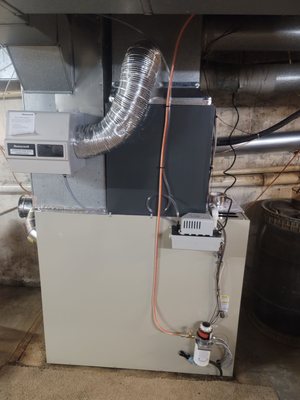 Our new furnace.