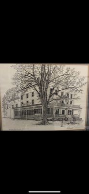 Vintage photo of FVI, back when it was called "the inn"