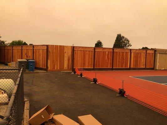 8 foot PICKLEBALL fence