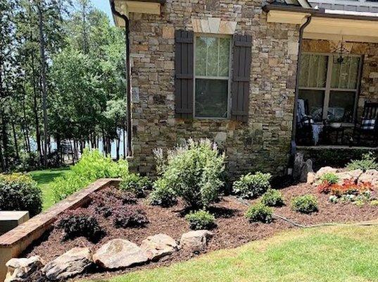 Front yard landscape