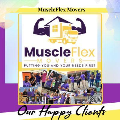 Visit our Instagram page: @muscleflexmovers for more reviews, comments, pictures and countless smiles from several of our happy clients.