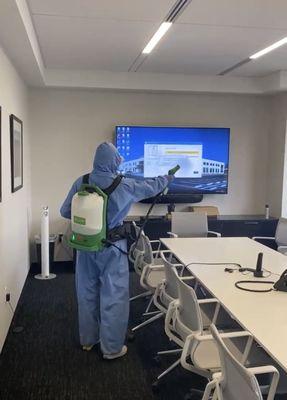 Corporate Disinfecting and Covid-19 Cleaning