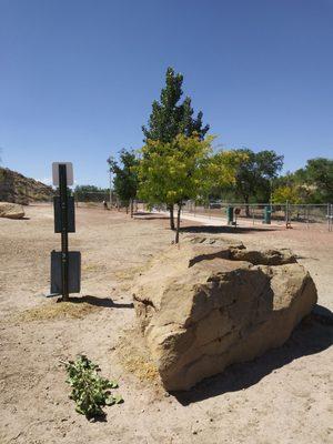 From middle of Park looking back at gate