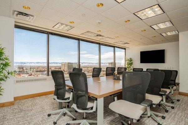 Large Conference Room that Seats Up To 14
 
 Amazing View Of The Whole Front Range