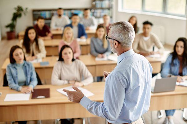 A classroom setting where education and inspiration meet.