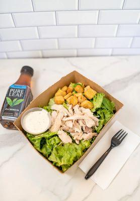 Chicken Caesar salad