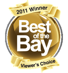 Awarded best of bay 2011!