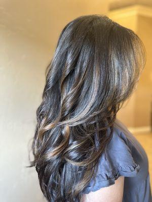 Caramel Balayage