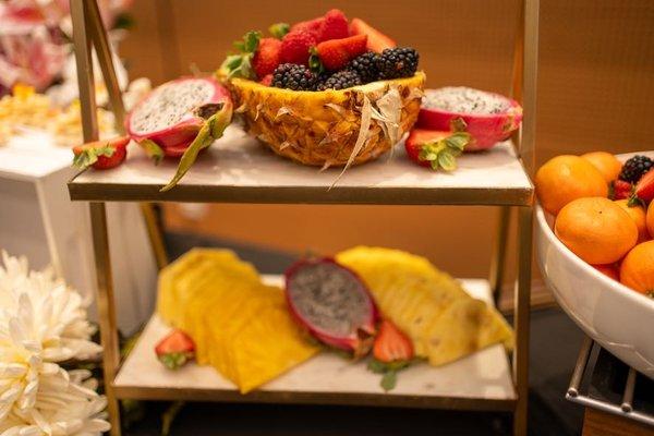 Aloha! Chefs Fine Catering provides attention to all the fine details and the event theme.