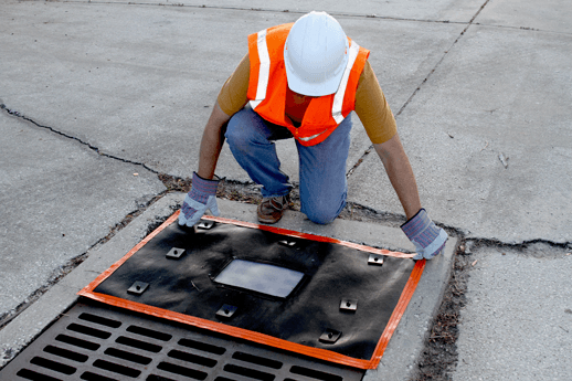 Stormwater products filter sediment and debris from entering streams, canals and other water bodies.