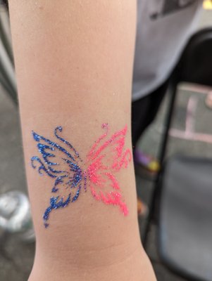 Girls Glitter Tattoo