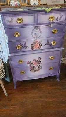 Painted furniture