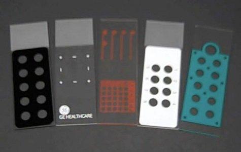 Epoxy Coated Microscope Slides.