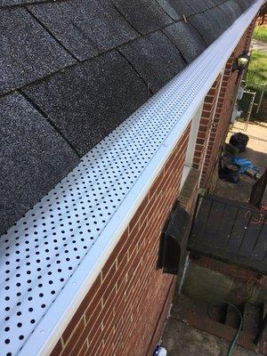 Metal gutter covers