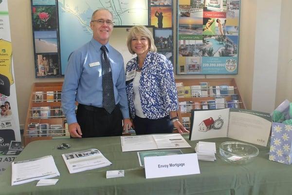 Bonita Chamber of Commerce booth - we gave away a $50 gift card to Flemings!