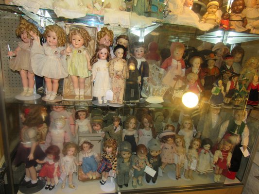 Stuck On Dolls selling antique, vintage Dolls, Toys & Bears Historic Savage Mill, 8600 Foundry St, Savage, MD 20763