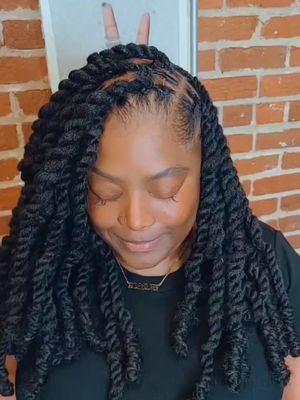 cuban Twists over locs